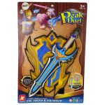 Blue Warrior Sword Shield Set from EVA Foam.