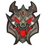 Black Warrior Sword Shield Set in EVA Foam.