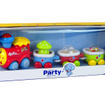 Colourful Educational Train for Toddlers  Light and sound effects