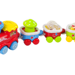 Colourful Educational Train for Toddlers  Light and sound effects