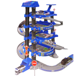 Police Four Level Car Park 1:64 Vehicles Sound Lights