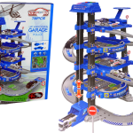 Police Four Level Car Park 1:64 Vehicles Sound Lights