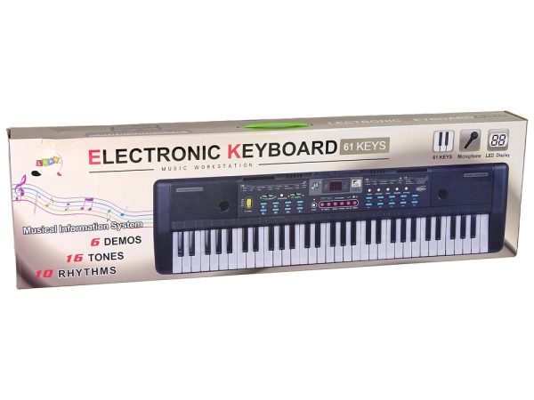 Keyboard MQ-6112 Microphone Note Holder 61 Keys