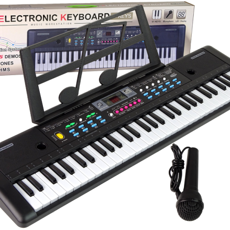 Keyboard MQ-6112 Microphone Note Holder 61 Keys