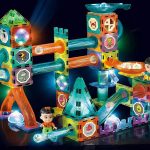 Luminous Slide For Balls Magnetic Blocks In Box 150 Elements