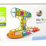 Magnetic Construction Blocks Sky Track 62 Pieces
