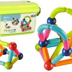 Magnetic Building Blocks Educational Trunk 68 Elements