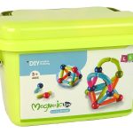 Magnetic Building Blocks Educational Trunk 68 Elements