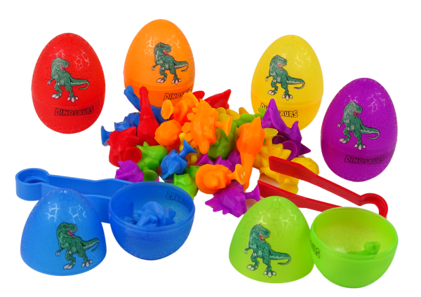 Dinosaur Eggs Rubber Suction Cup Figures
