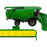 Farm Vehicle Combine with Seeder Green Yellow