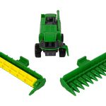 Farm Vehicle Combine with Seeder Green Yellow