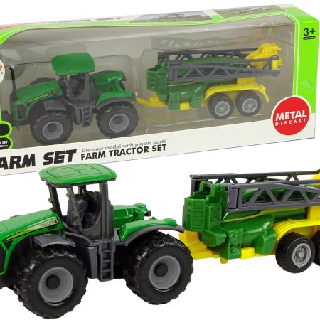 Farm Vehicle Tractor with Sprayer Green