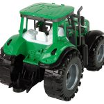 Green Tractor with Red Trailer Fractal Drive