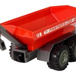 Green Tractor with Red Trailer Fractal Drive
