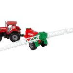 Farm Tractor With Red Sprayer
