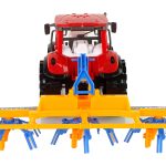 Red Tractor with Rake Friction Drive