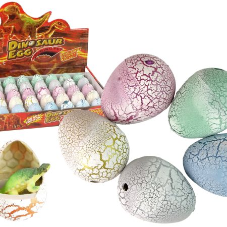 Hatching Magic Dinosaur Egg Growing 4 cm White.