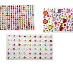 Little Artist's Creative Set Stickers Pompoms Feathers Glitter
