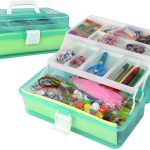 Green Expandable Suitcase Set Artistic Creative Plastic DIY