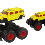 Metal Terrain Car Large Wheels Various Colours Bump Up HAT13