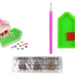 Diamond Embroidery Sticker Set Sea World Animals Mosaic