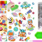 Diamond Embroidery Sticker Set Space Astronaut Mosaic