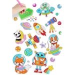 Diamond Embroidery Sticker Set Space Astronaut Mosaic