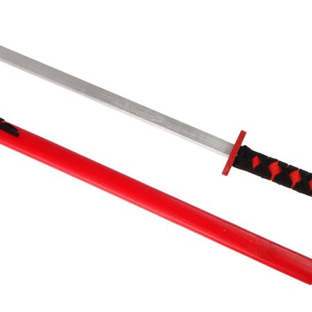 Wooden Sword Red Props for the Knight 73 cm