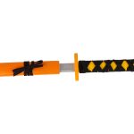 Wooden Sword Orange Prop For Knight 73 cm