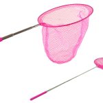 Butterfly Net Insect Folding Telescopic 85 cm Pink