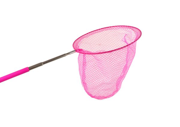 Butterfly Net Insect Folding Telescopic 85 cm Pink