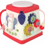Educational Cube for Babies Happy Melodies Lights Butterfly
