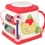 Educational Cube for Babies Happy Melodies Lights Butterfly