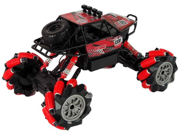 Remote-controlled off-road car R/C 1:14 Red