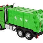 Green Remote Controlled Garbage Truck Remote Control 2.4G Lights Sound