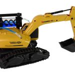 Large Remote Controlled Yellow Crawler Excavator