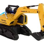 Large Remote Controlled Yellow Crawler Excavator