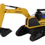 Large Remote Controlled Yellow Crawler Excavator
