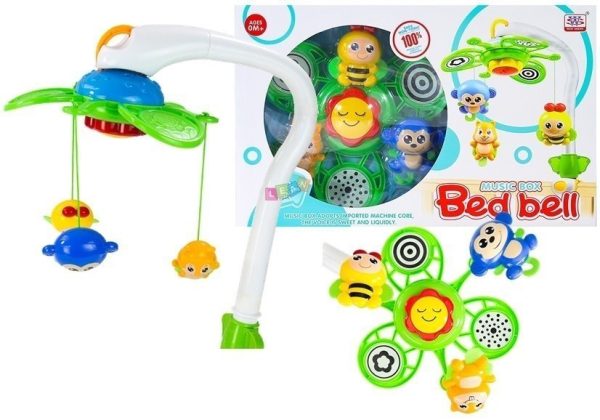 Bed Bell Wind Up Music Mobile Music Box Nursery Crib Decoration