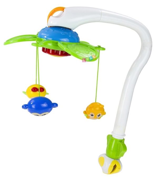 Bed Bell Wind Up Music Mobile Music Box Nursery Crib Decoration
