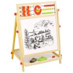 Wooden Board 2in1 Abacus Chalk Pen