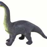 Large Figurine Dinosaur Brachiosaurus Sound Gray