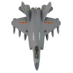 Dark Gray Friction Drive Fighter Plane 1:72