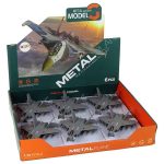 Dark Gray Friction Drive Fighter Plane 1:72