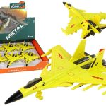 Yellow Friction Drive Fighter Plane 1:72
