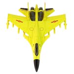 Yellow Friction Drive Fighter Plane 1:72