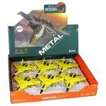 Yellow Friction Drive Fighter Plane 1:72