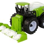 Farm Vehicle Set Green Tractors 4 Pieces