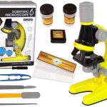 Children's Microscope Educational Set Yellow