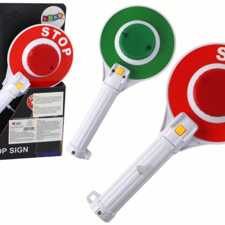 Police Lollipop For Children, Double-Sided Stop Light